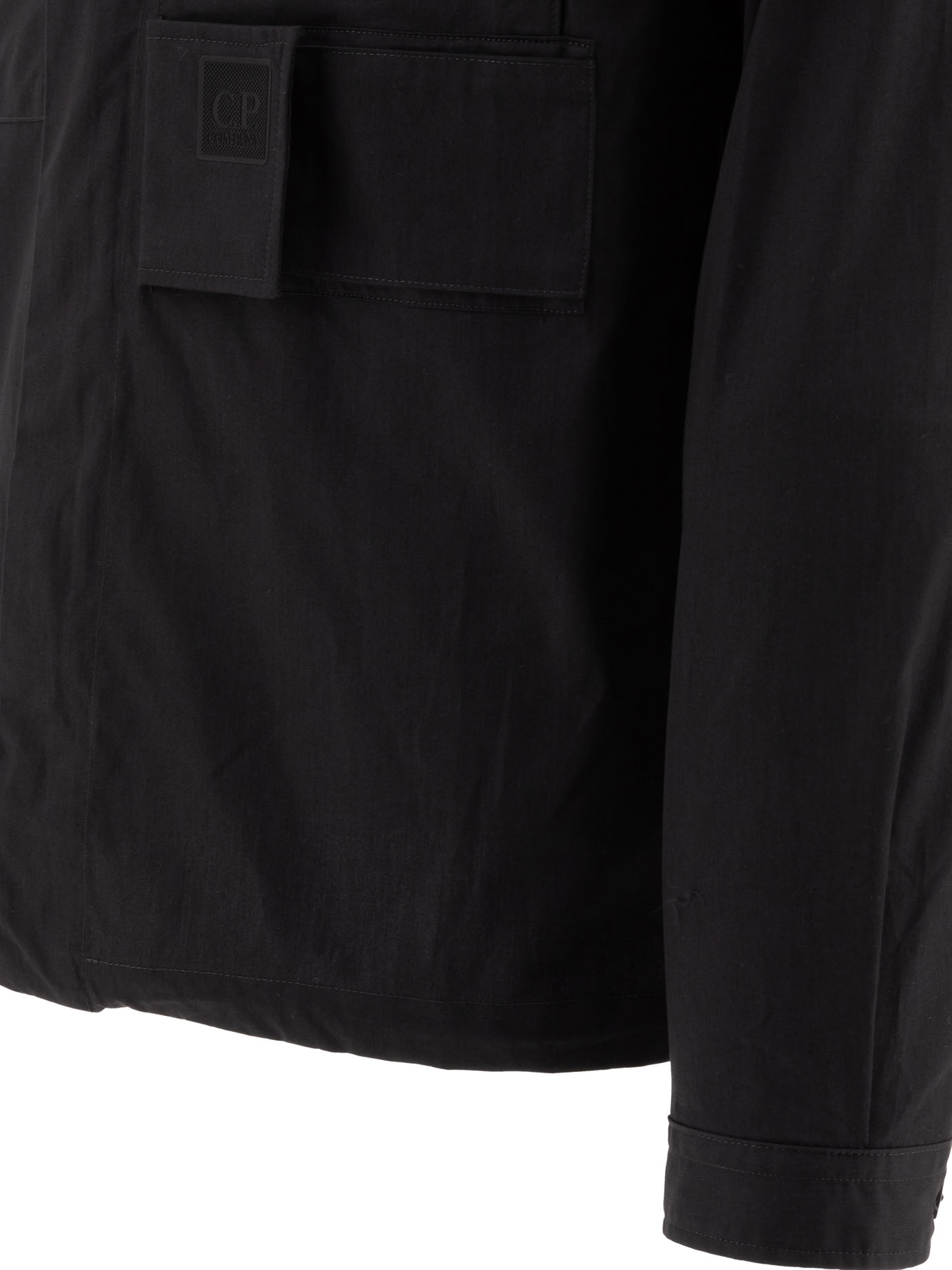 C.P. COMPANY Black   The Metropolis Serie Utility gabardine overshirt